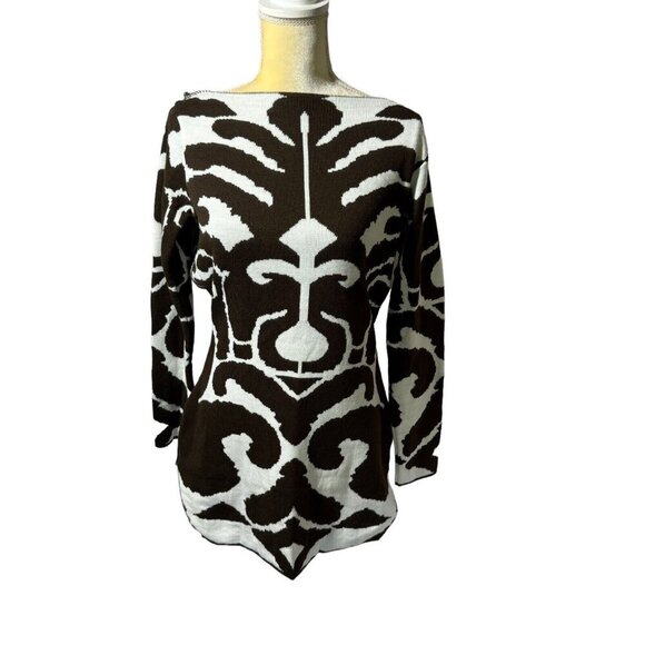 PRETTY LITTLE‎ THING Abstract Print Low Back Body on Dress Size 10 NEW - Picture 1 of 7